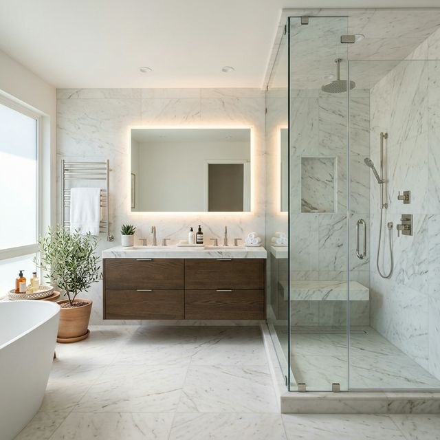 Spa-Inspired Master Bath