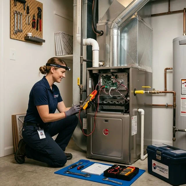 Furnace Not Heating? We Fix It Today.