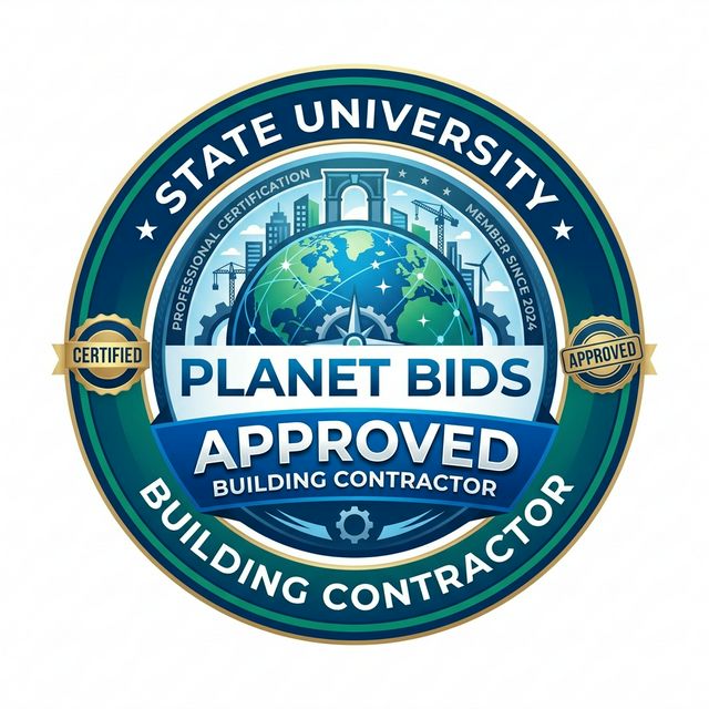 Planet Bids - State University Building Contractor Approved